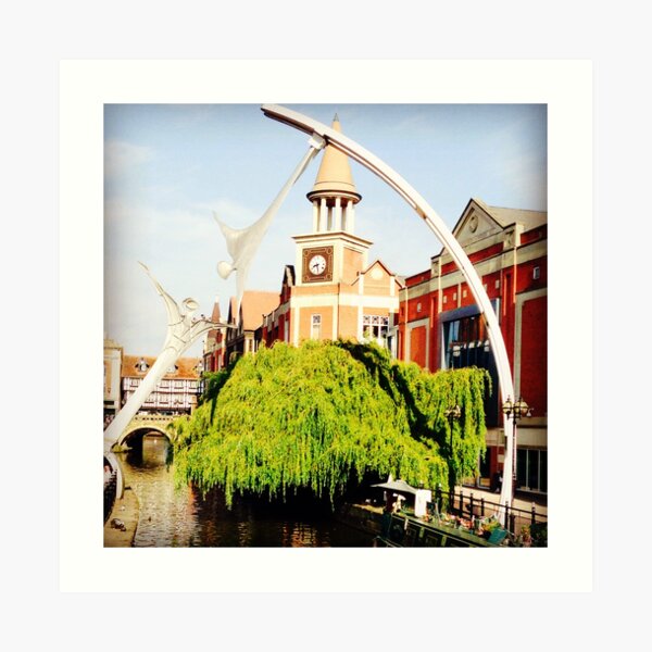 Waterside, Lincoln Art Print