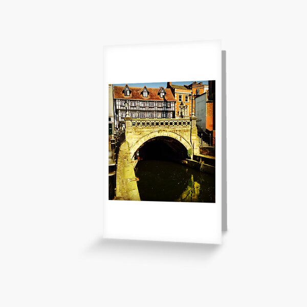 High Bridge, Lincoln Greeting Card