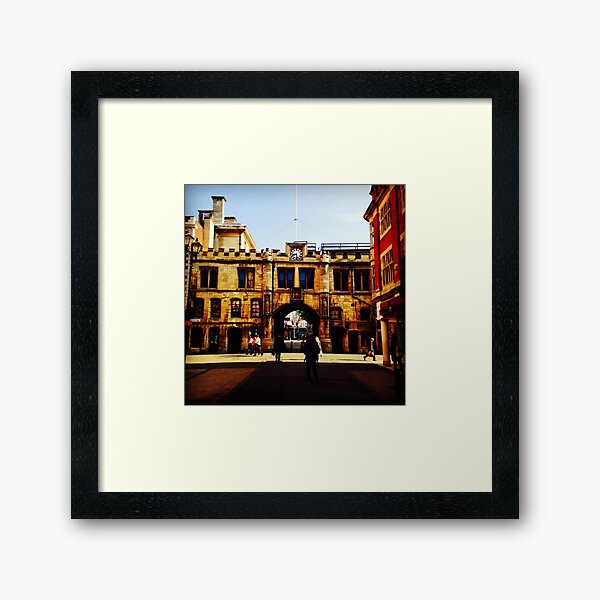 Stonebow, Lincoln Framed Art Print