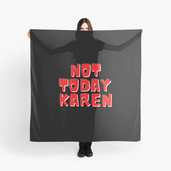 Item preview, Not Today Karen, Karen Sticker designed and sold by FOGODesigns.