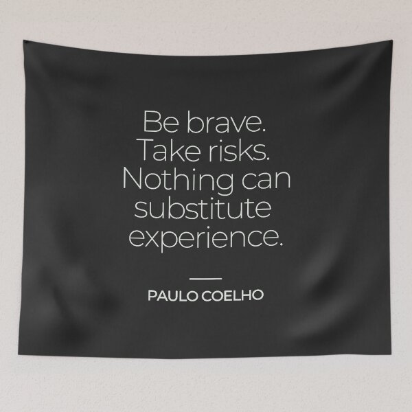 Item preview, Paulo Coelho Quotes designed and sold by TonsPOD.