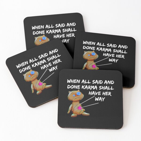 Item preview, WHEN ALL SAID AND DONE KARMA SHALL HAVE HER WAY designed and sold by enigma3a.