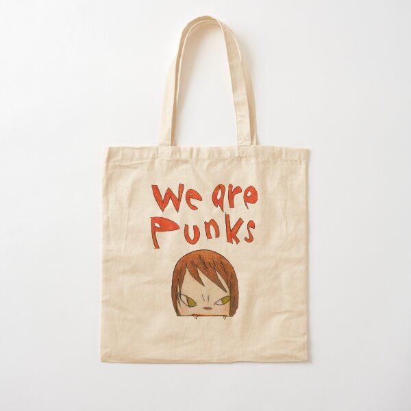 Yoshitomo Nara Wir sind Punks Fang Girl Malerei Baumwolltasche