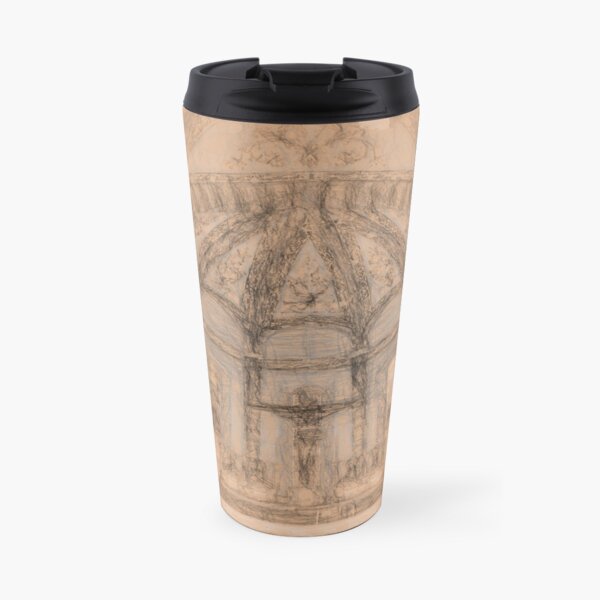 Basilica Of Saint Anastasia da Vinci Travel Mug
