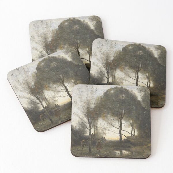 Item preview, Nymphes et Faunes (Nymphs and Fauns) By Jean-Baptiste-Camille Corot designed and sold by sunny-007.