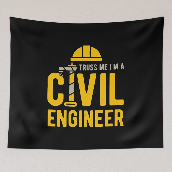 Item preview, Funny Civil Engineer designed and sold by artworkbyrihen.