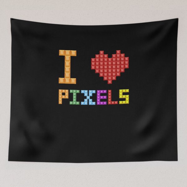 Item preview, Nerd Geek I Love Pixels Gift Idea designed and sold by Grimbart.