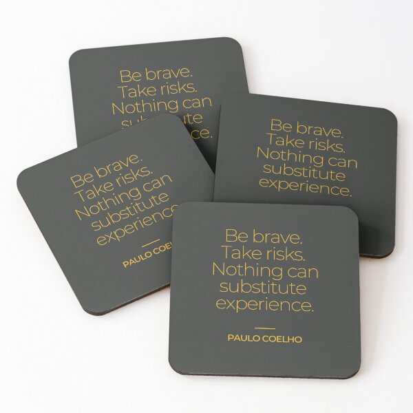 Item preview, Paulo Coelho Quotes designed and sold by TonsPOD.