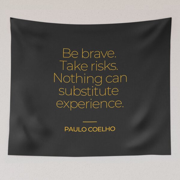 Item preview, Paulo Coelho Quotes designed and sold by TonsPOD.