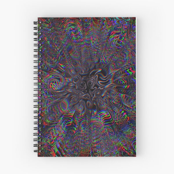 Item preview, 3D Groovy Trance Swirls Glitch Hippie Art designed and sold by Cosmic-Ferret.