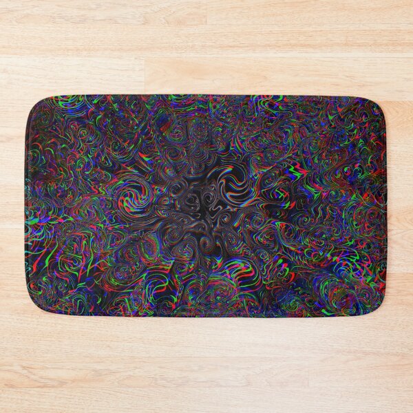Item preview, 3D Groovy Trance Swirls Glitch Hippie Art designed and sold by Cosmic-Ferret.