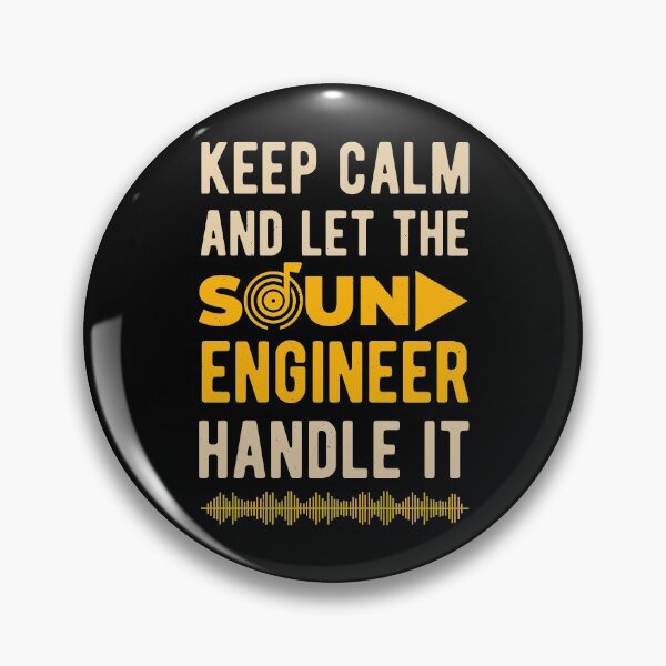 Item preview, Funny Sound Engineer designed and sold by artworkbyrihen.