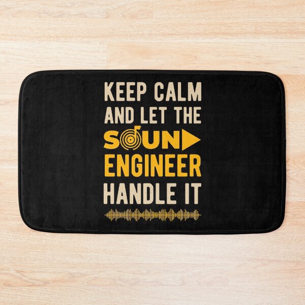 Item preview, Funny Sound Engineer designed and sold by artworkbyrihen.
