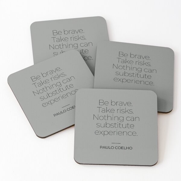 Item preview, Paulo Coelho Quotes designed and sold by TonsPOD.
