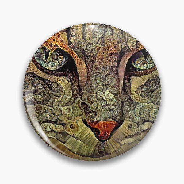 Item preview, Abstract Cat with a stylized steampunk feel designed and sold by Beth Brink.
