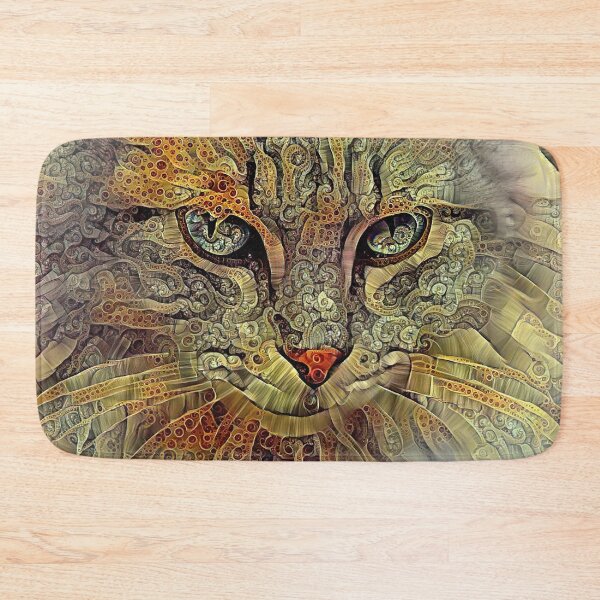 Item preview, Abstract Cat with a stylized steampunk feel designed and sold by Beth Brink.