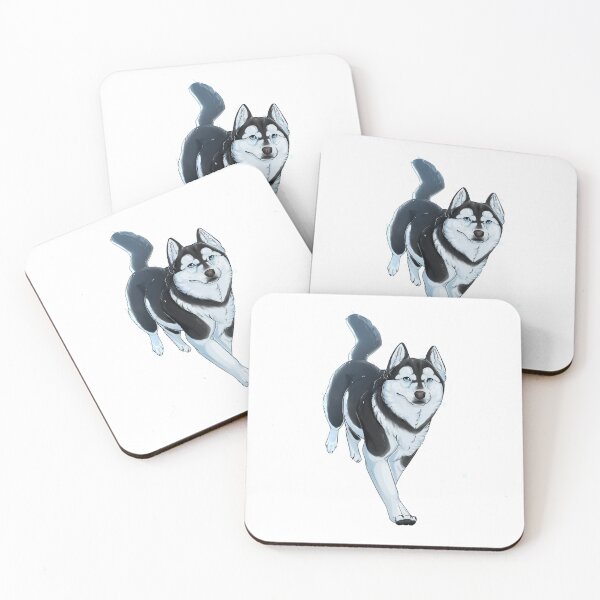 Item preview, Black & White Husky designed and sold by MRN-Drawing.