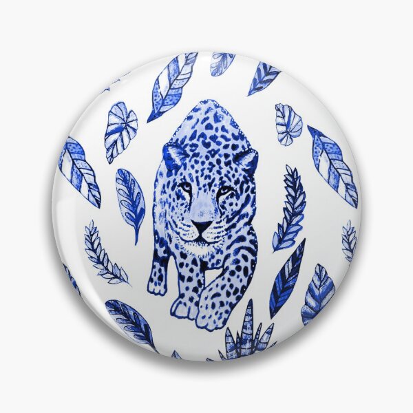 Item preview, Blue leopard designed and sold by MagentaRose.