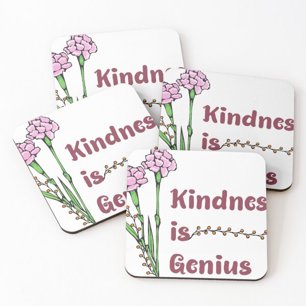 Item preview, Kindness is genius designed and sold by Venusgreetings.