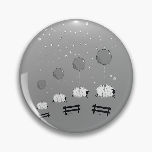 Item preview, Counting Sheep Floating With Balloons - by Sheep Well designed and sold by SheepWell.