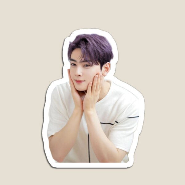 CHA EUN WOO Magnet for Sale by Divya21