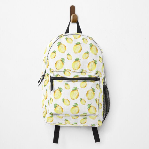 Item preview, Watercolor Lemon Pattern on White designed and sold by Negin Mf Designs.