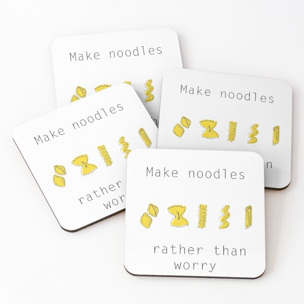 Item preview, Fideos, pasta, preocupaciones, minimalista. designed and sold by MarryMarry.