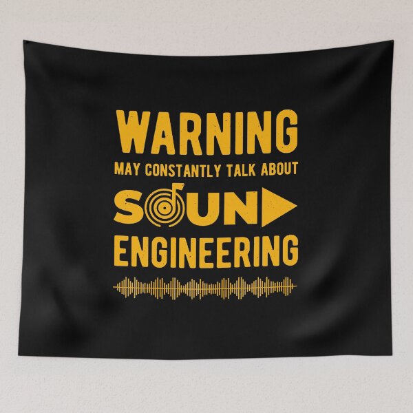 Item preview, Funny Sound Engineer designed and sold by artworkbyrihen.