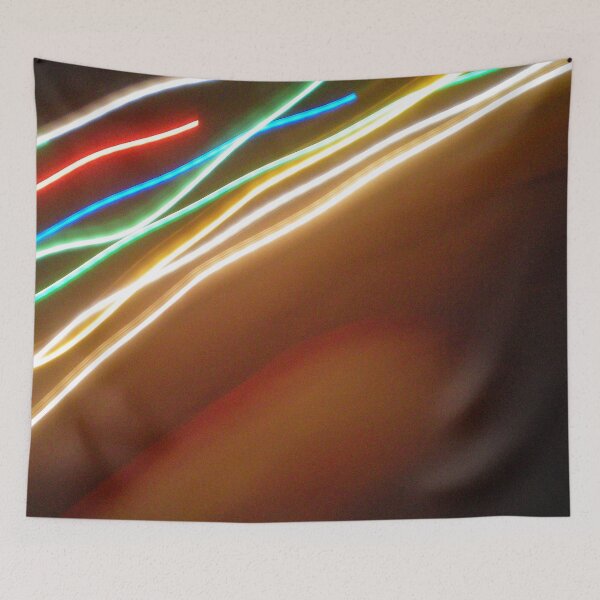 Item preview, Abstract Lights Zipping Through Time designed and sold by dreamlifemojo.