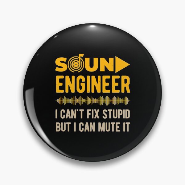 Item preview, Funny Sound Engineer designed and sold by artworkbyrihen.