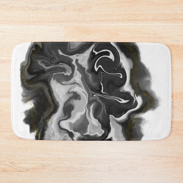 Item preview, Abstract Black and White Fume designed and sold by kerimeart.