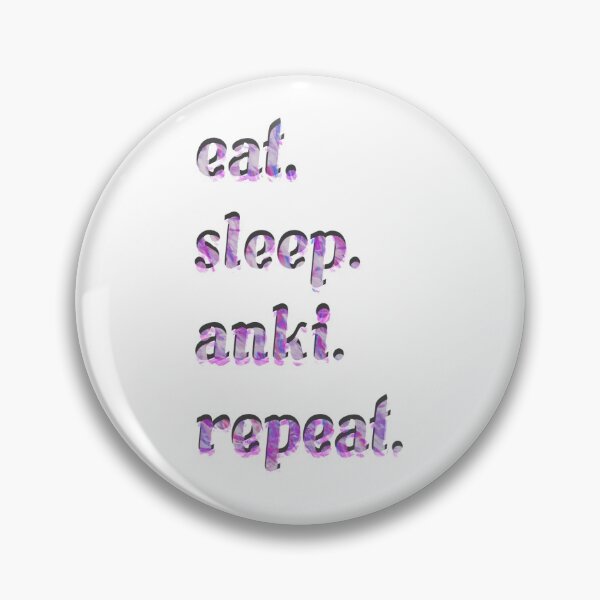 Item preview, Eat. Sleep. Anki. Repeat. designed and sold by The Curious Med Student.