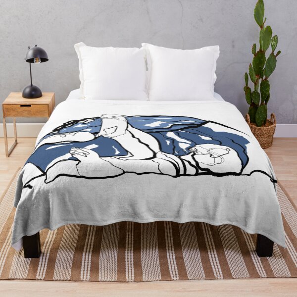 Item preview, Single Line - Surfing Otters designed and sold by MaxencePierrard.