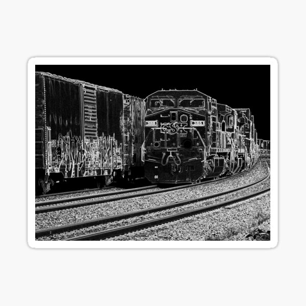 Night Freight Sticker