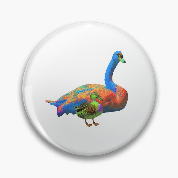 Item preview, Swan and duck colored designed and sold by Jozef Bloks.