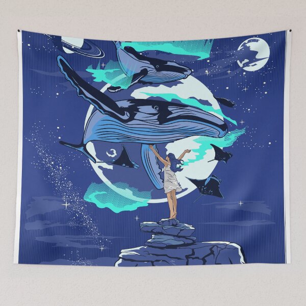 Item preview, Mystical whales designed and sold by KaremaJ.