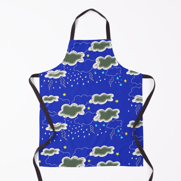 Item preview, storm clouds, lightning and raindrops designed and sold by Stephanie Akerman.