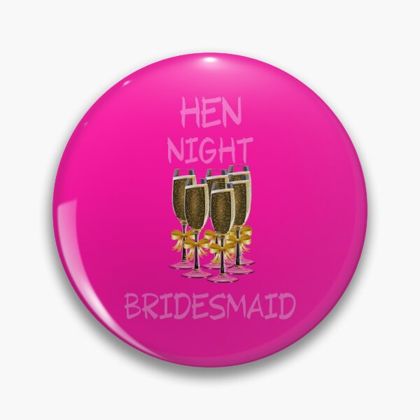 Item preview,  HEN NIGHT BRIDESMAID designed and sold by kawrdesigns.