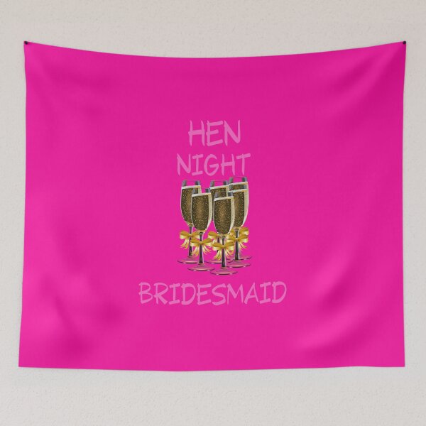 Item preview,  HEN NIGHT BRIDESMAID designed and sold by kawrdesigns.