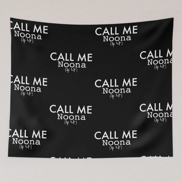 Item preview, Call Me Noona designed and sold by dorkysince1994.