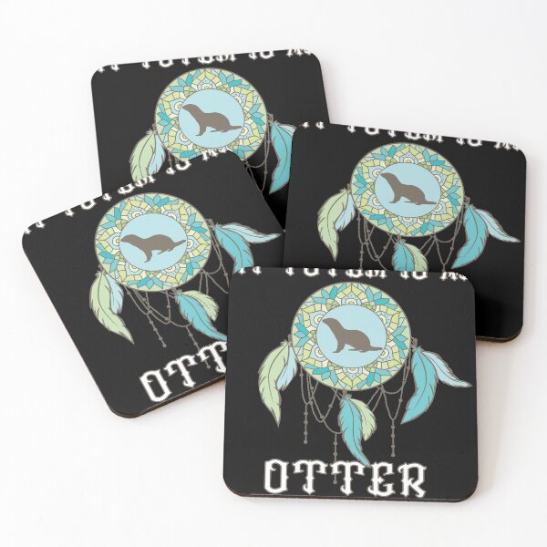 Item preview, Otter Totem Native American Zodiac Sign designed and sold by gloryandbliss.