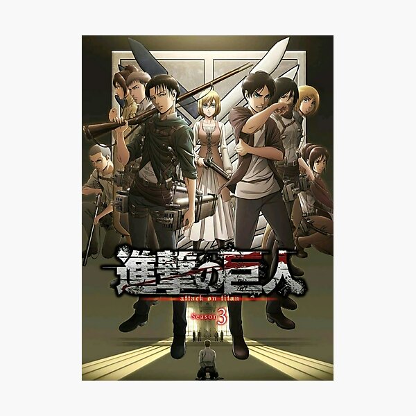 Titan Season 3 Squads Photographic Print