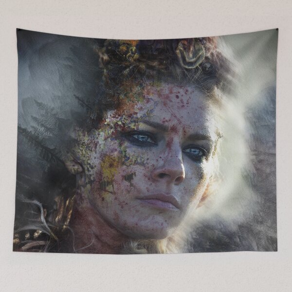 Item preview, lagertha vikings designed and sold by alessandra picoli.