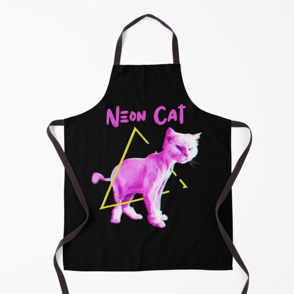Aperçu de l'œuvre Conception de chat néon génial créée et vendue par RaineOnMe.