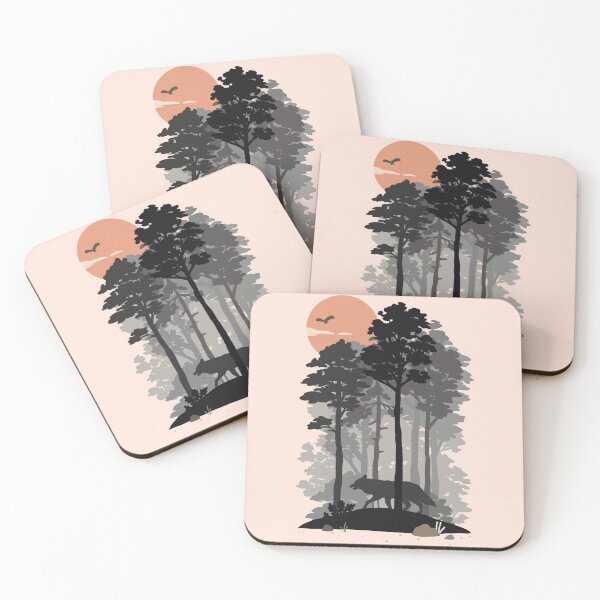 Item preview, Lone Wolf in the Woods designed and sold by dudilyra.