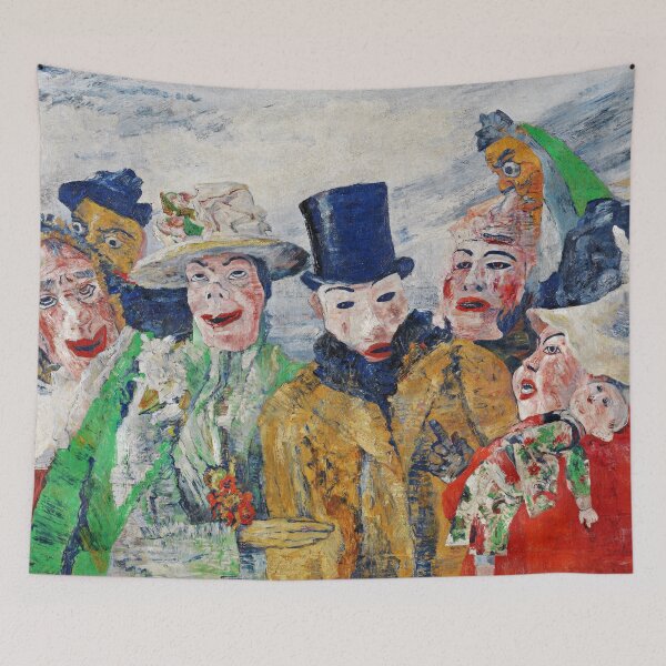 Item preview, The Intrigue - James Ensor designed and sold by brushandframes.