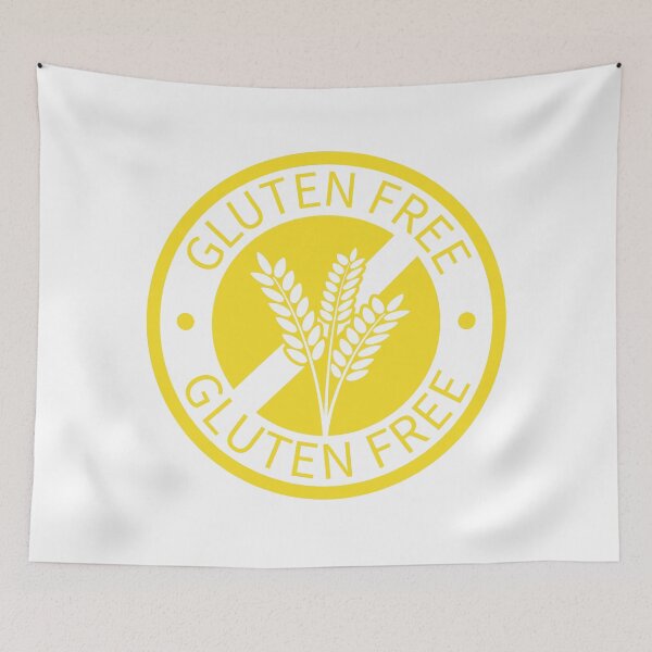 Artikelvorschau, Sonnengelbes glutenfreies Kreislogo entworfen und verkauft von GlutenFreeTee.