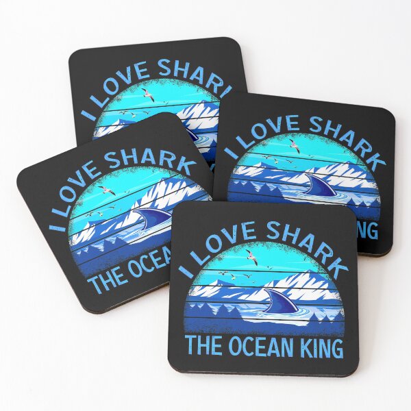 Item preview, I love sharks the ocean king,shark lovers designed and sold by MoSaid.