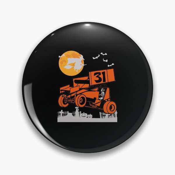 Item preview, Halloween Lovers Sprint Car Dirt Track Racing Skeleton designed and sold by Ginger217.