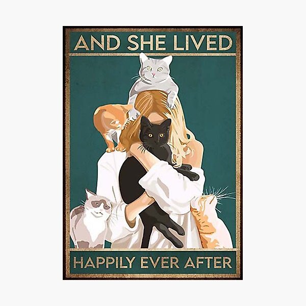 And She Lived Happily Ever After Poster Photographic Print